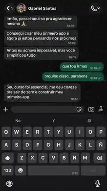 Depoimento Gabriel Santos